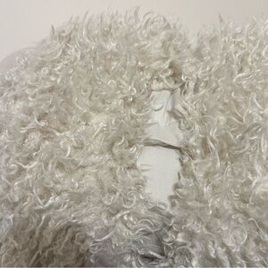 Fluffy White Throw Blanket